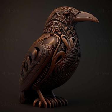 3D model Huia (STL)